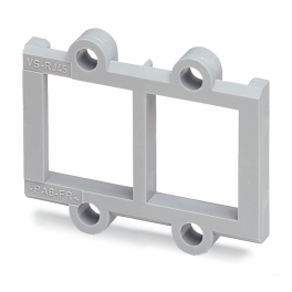 VS-08-A-RJ45/LP-2-IP 20 Panel-mount frame