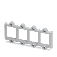 VS-08-A-RJ45/LP-4-IP 20 Panel-mount frame
