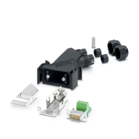VS-09-PROFIBUS-SC-BK D-SUB connector