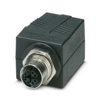 VS-BH-M12FSX-10G-RJ45/180 Control cabinet feed-through