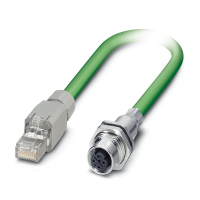 VS-IP20-M12FSBP-93B-LI/2,0 Network cable