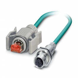 VS-M12FSBP-IP67-93E-LI/2,0 Network cable