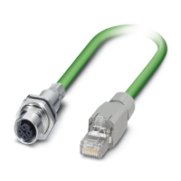 VS-M12FSBPS-IP20-93B/5,0 Network cable
