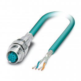 VS-M12FSEC-OE-93E-LI/2,0 Device connector front mounting