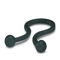 WG-D HF 12,7 BK Cable twist tie