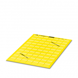 WML 5 (25X10)A4 YE Cable marker label