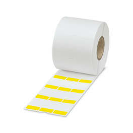 WML HF 7,5(25X13)R YE Wire-wrap label