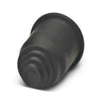 WP-EC TPE HF 10,0 BK Transition sleeve from hose to cable