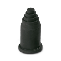 WP-EC TPE HF 15,8 BK Transition sleeve from hose to cable