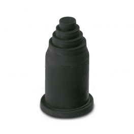 WP-EC TPE HF 15,8 BK Transition sleeve from hose to cable