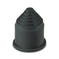 WP-EC TPE HF 34,5 BK Transition sleeve from hose to cable