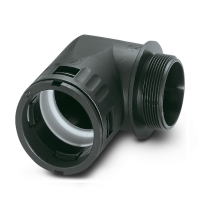 WP-GA HF IP69K M40 BK Protective hose screw connection