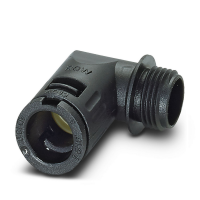 WP-GA HF IP69K PG9 BK Protective hose screw connection