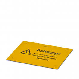 WS-K Warning label