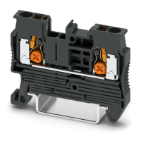 XT 2,5 BK Feed-through terminal block