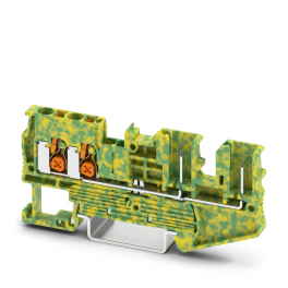 XT 2,5-QUATTRO/2P-PE Protective conductor terminal block