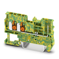 XT 2,5-TWIN/1P-PE Protective conductor terminal block