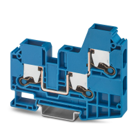 XTV 10-TWIN BU Feed-through terminal block