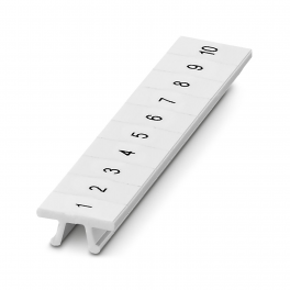 ZB 5,LGS:FORTL.ZAHLEN 1-10 Zack marker strip