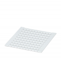 ZBFM 6/WH:UNBEDRUCKT Flat zack marker sheet