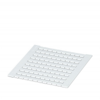 ZBFM 6/WH:UNBEDRUCKT Flat zack marker sheet
