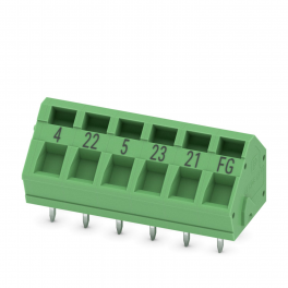 ZFKDSA 1,5C-5,0- 6 BD:4-FG PCB terminal block
