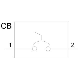 5SY6 101-7 automatas 1P, C01, 6kA 2