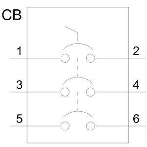 5SY6 304-7 automatas 3P, C04, 6kA 2