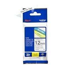 Genuine Brother TZe-231 Labelling Tape Cassette – Black on White, 12mm wide 1