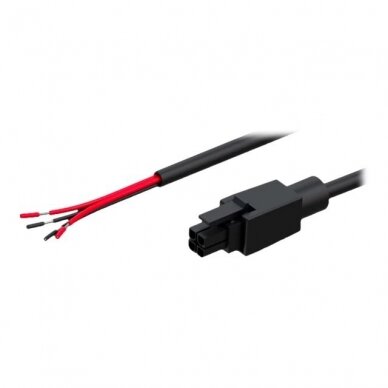 Power cable with 4-way open wire, 4x0.5 mm2 (20 AWG), 1500 mm