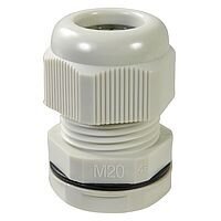 Cable glands IP 68, metric or PG, fully mounted M16