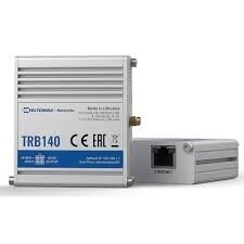 TRB140 4G (LTE) – Cat 4 up to 150 Mbps, 3G – Up to 42 Mbps, 2G – Up to 236.8 kbps 1